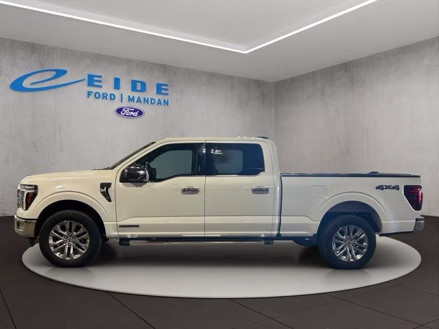 2024 White Metallic Ford F-150 Lariat 4X4 Truck