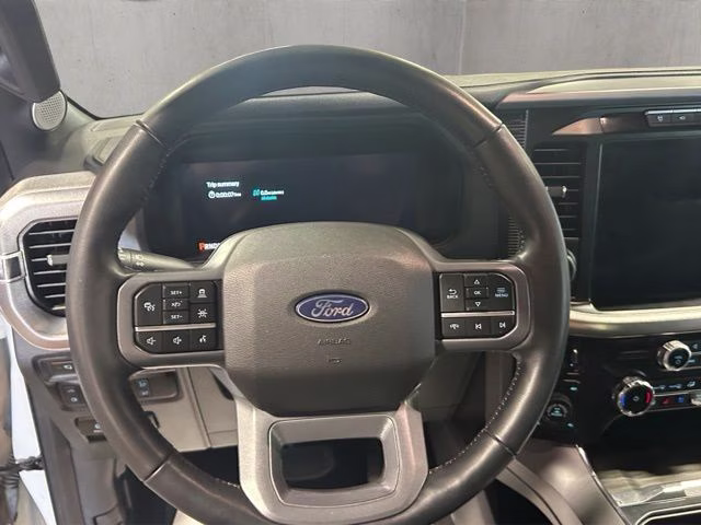 2024 White Metallic Ford F-150 Lariat 4X4 Truck