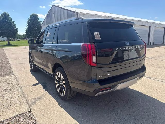 2025 Blue Metallic Ford Expedition Platinum 4X4 SUV
