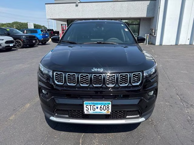 Used 2025 Jeep Compass Limited with VIN 3C4NJDCNXST554914 for sale in Waite Park, Minnesota