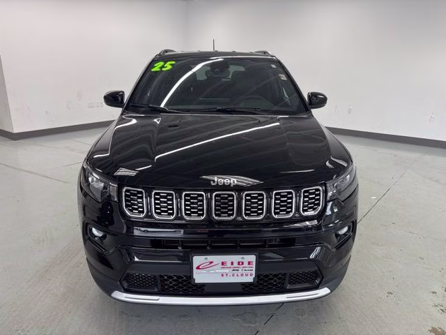 Used 2025 Jeep Compass Limited with VIN 3C4NJDCNXST554914 for sale in Waite Park, Minnesota