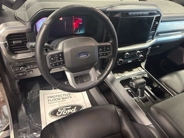 2024 White Metallic Ford F-150 Lariat 4X4 Truck