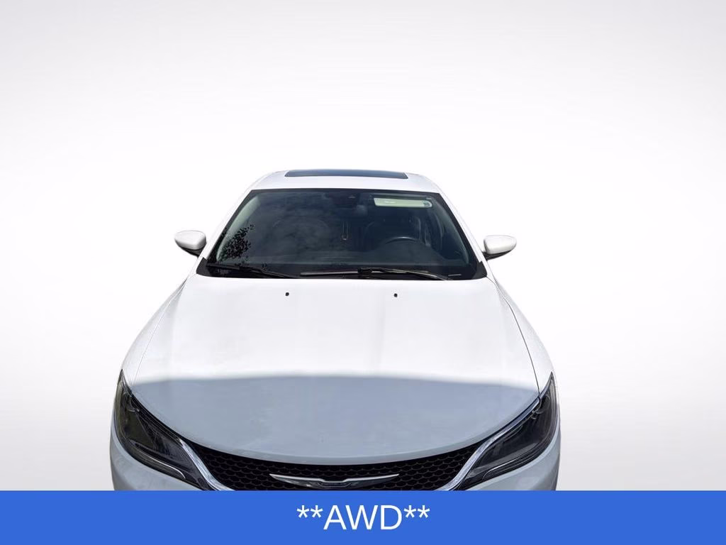 2015 Bright White Clearcoat Chrysler 200 C AWD Sedan
