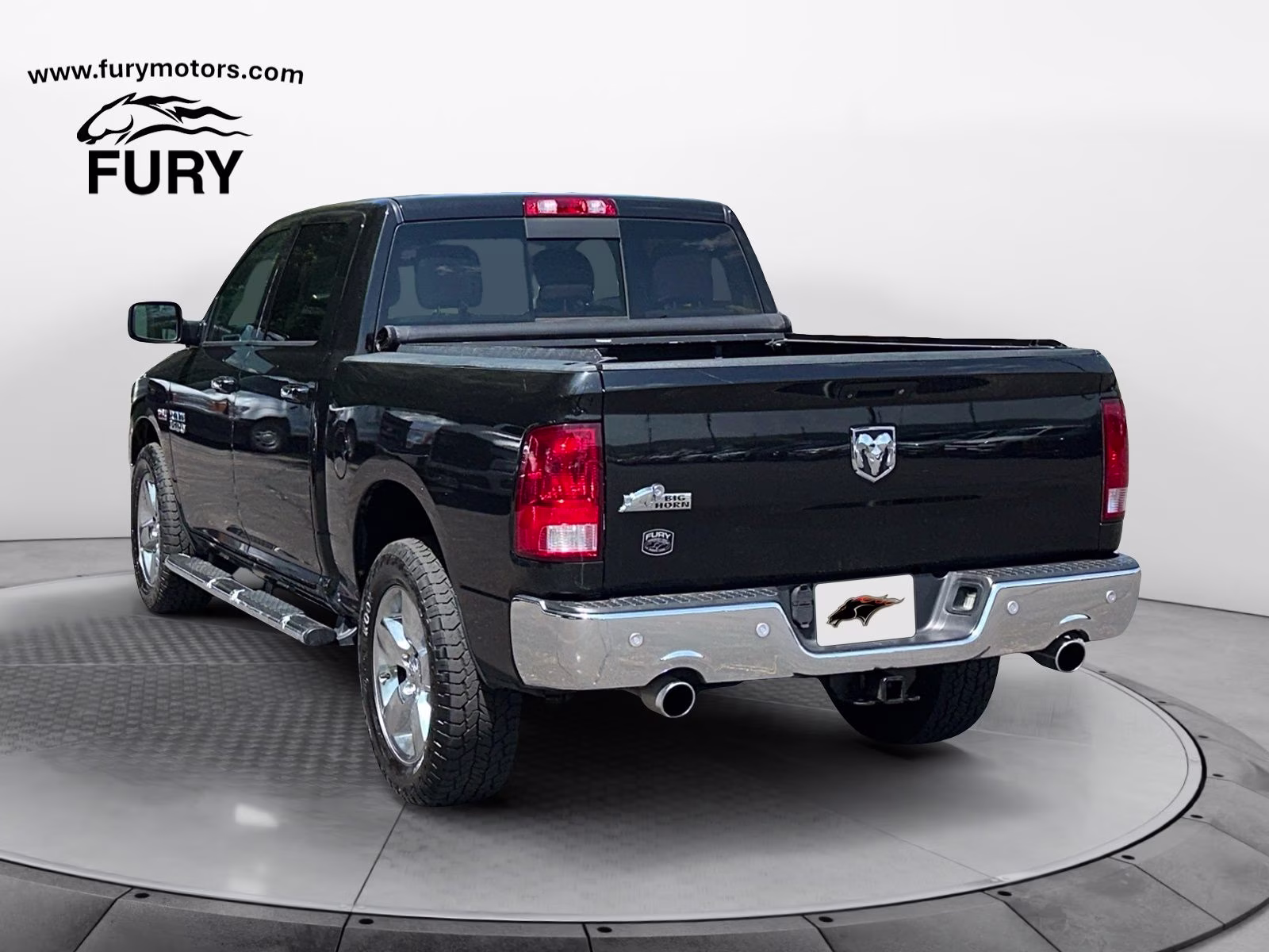 2017 Brilliant Black Crystal Pearlcoat Ram 1500 Big Horn 4X4 Truck