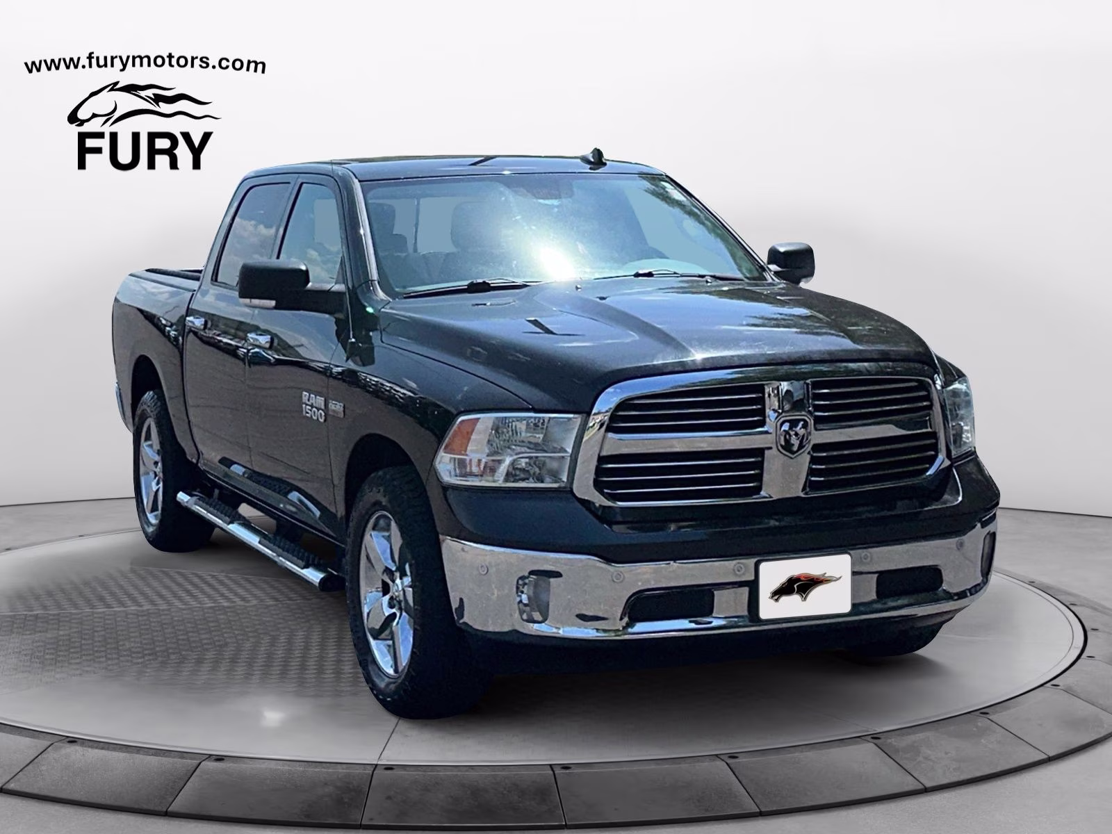 2017 Brilliant Black Crystal Pearlcoat Ram 1500 Big Horn 4X4 Truck