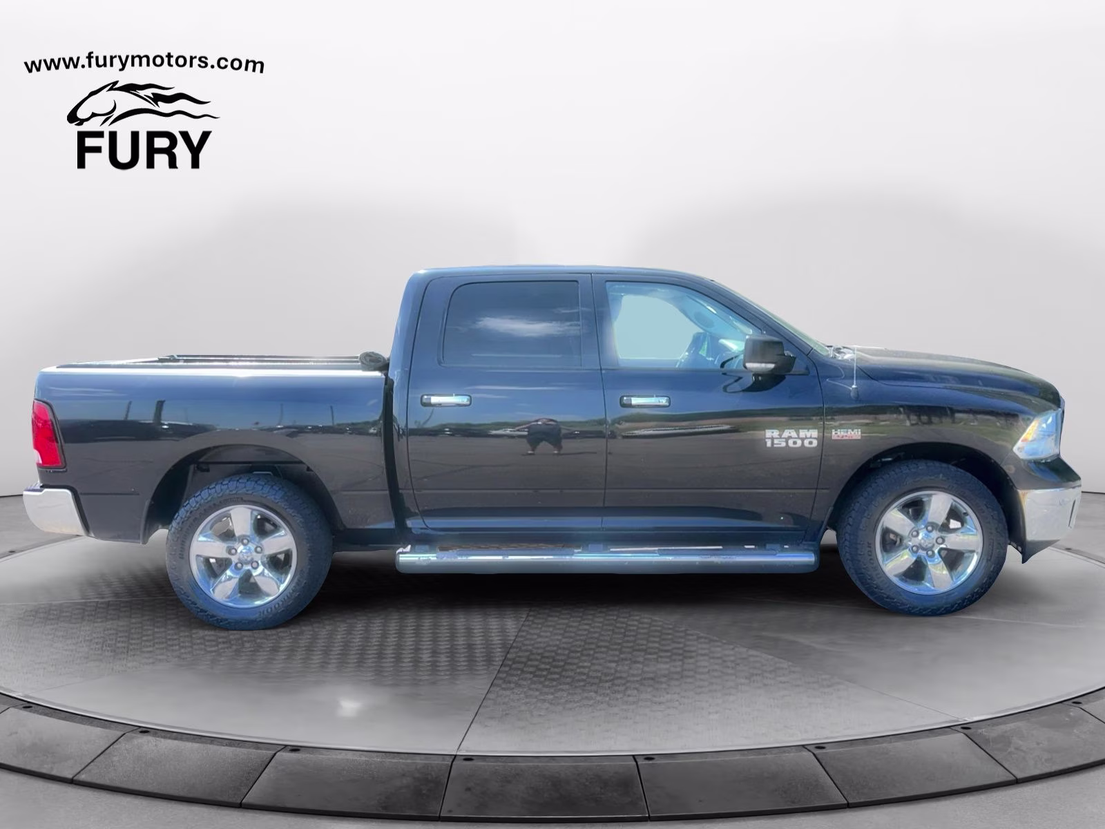 2017 Brilliant Black Crystal Pearlcoat Ram 1500 Big Horn 4X4 Truck