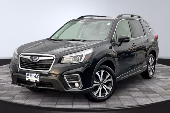 2019 Crystal Black Silica Subaru Forester Limited AWD SUV