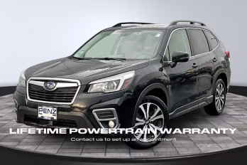 2019 Crystal Black Silica Subaru Forester Limited AWD SUV
