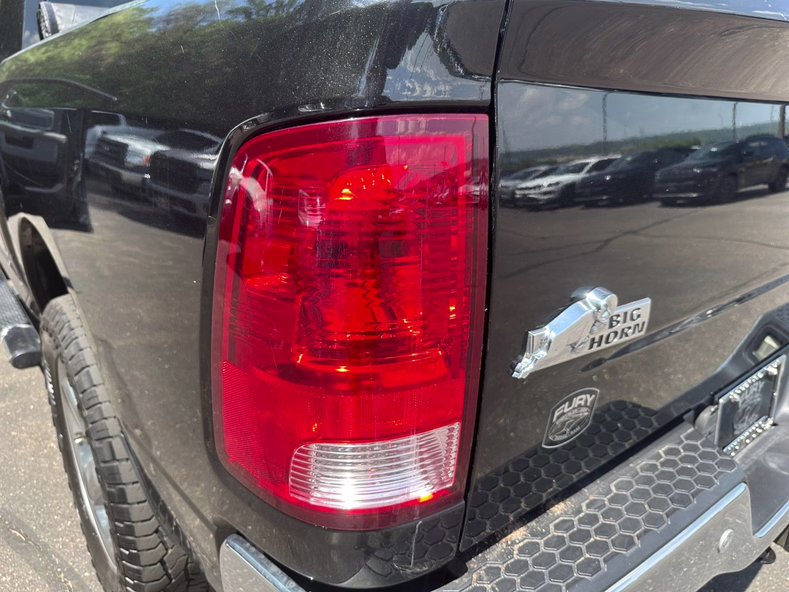 2017 Brilliant Black Crystal Pearlcoat Ram 1500 Big Horn 4X4 Truck
