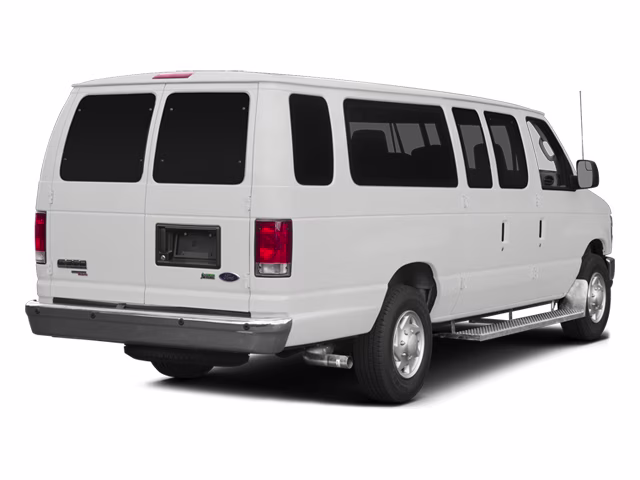 2014 Oxford White Ford Econoline Wagon XLT RWD Van