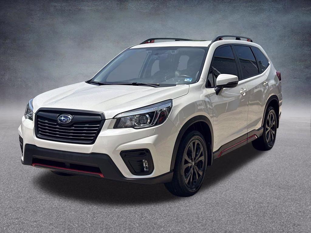 2019 Crystal White Pearl Subaru Forester Sport AWD SUV