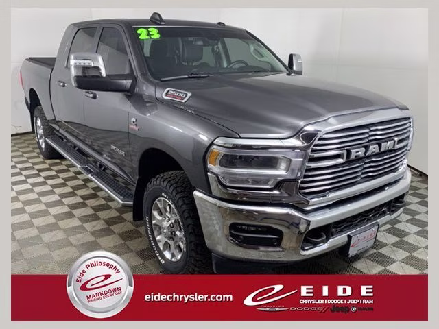 2023 Granite Crystal Metallic Clearcoat Ram 2500 Laramie 4X4 Truck