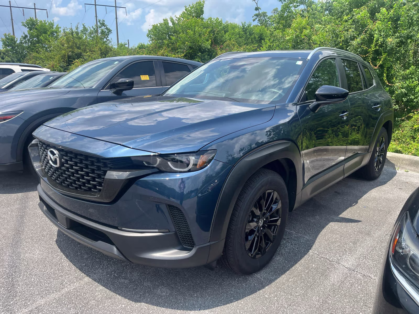 2025 Ingot Blue Metallic Mazda CX-50 2.5 S Premium Package AWD SUV