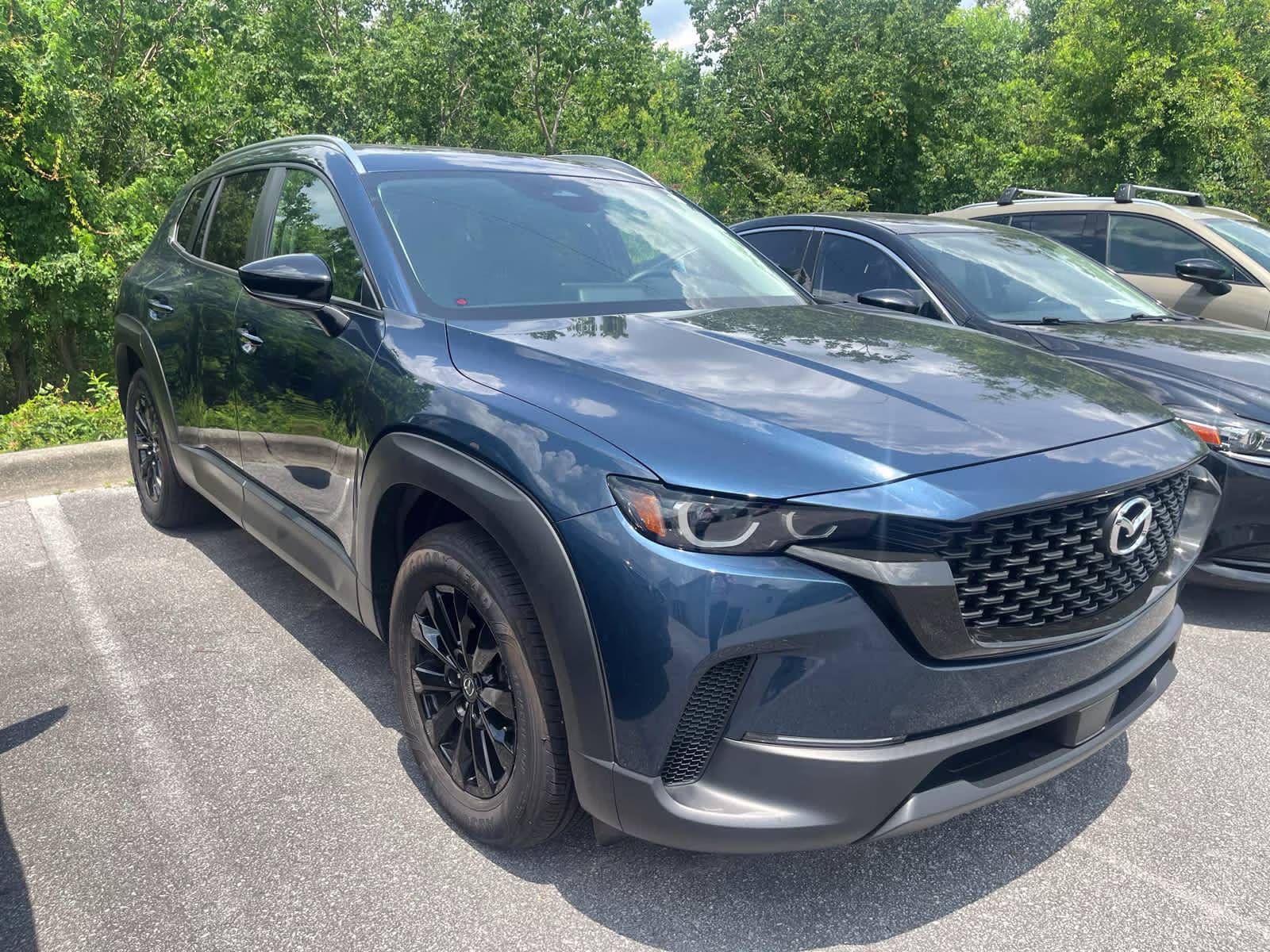 2025 Ingot Blue Metallic Mazda CX-50 2.5 S Premium Package AWD SUV