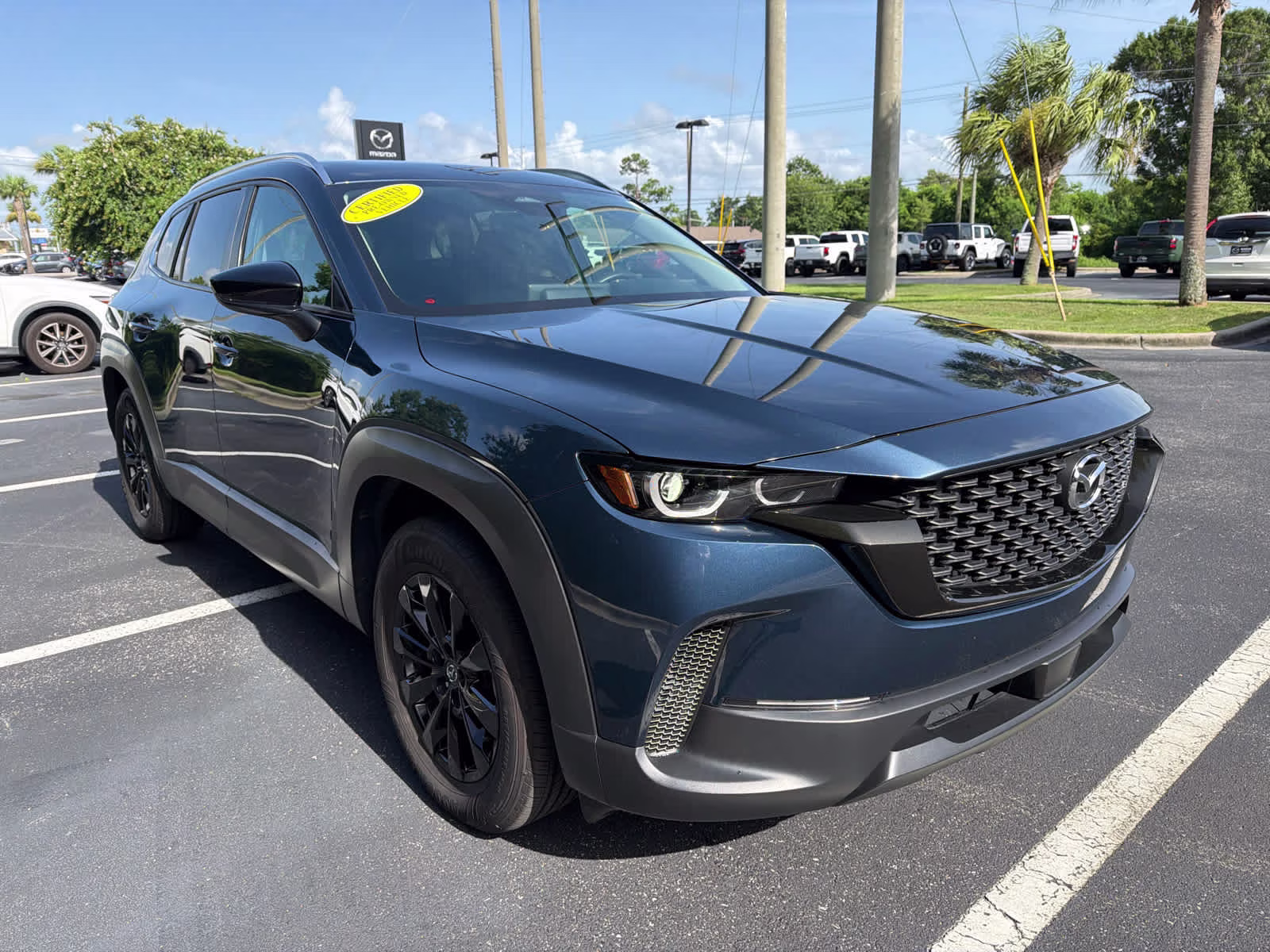 2025 Ingot Blue Metallic Mazda CX-50 2.5 S Premium Package AWD SUV
