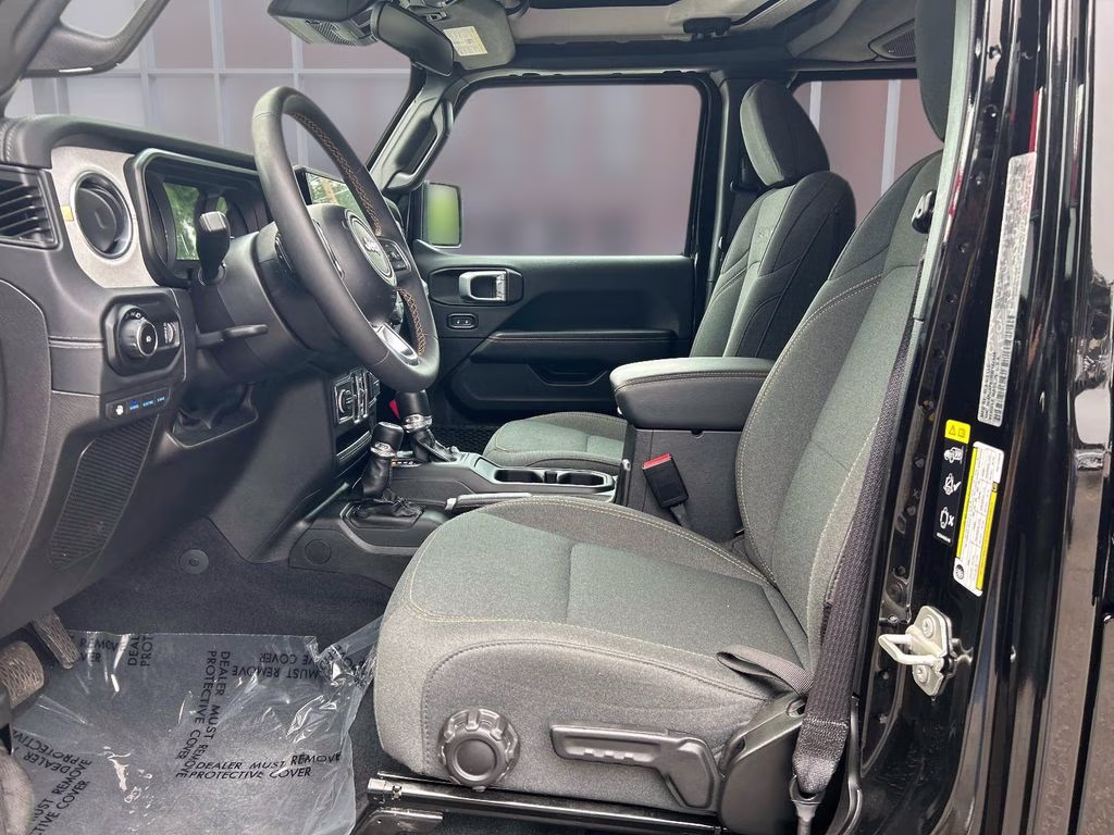 2024 Black Clearcoat Jeep Wrangler Sahara 4xe 4X4 SUV