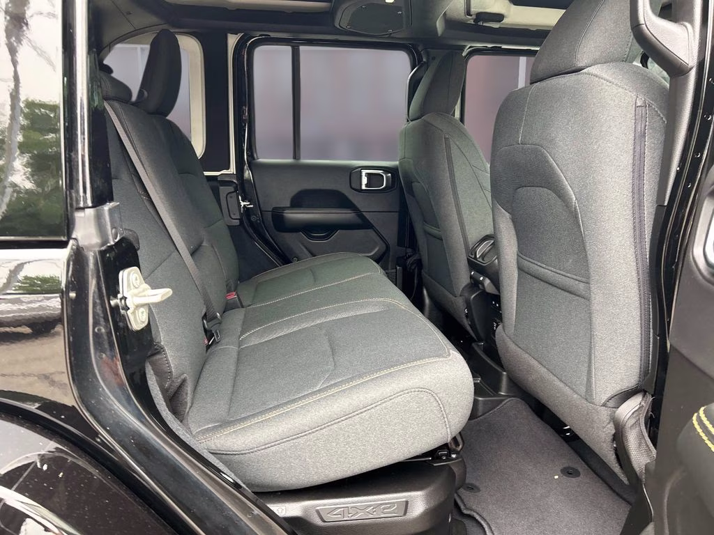 2024 Black Clearcoat Jeep Wrangler Sahara 4xe 4X4 SUV