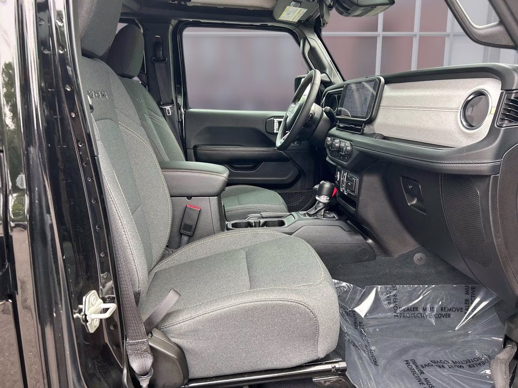 2024 Black Clearcoat Jeep Wrangler Sahara 4xe 4X4 SUV
