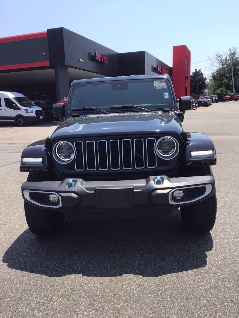 2024 Black Clearcoat Jeep Wrangler Sahara 4xe 4X4 SUV