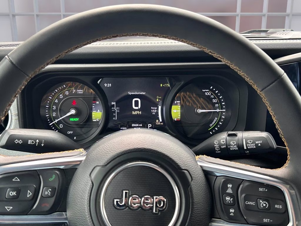 2024 Black Clearcoat Jeep Wrangler Sahara 4xe 4X4 SUV