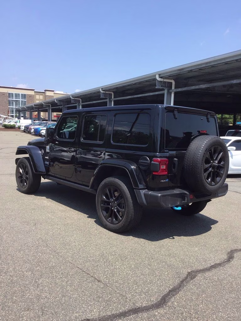 2024 Black Clearcoat Jeep Wrangler Sahara 4xe 4X4 SUV