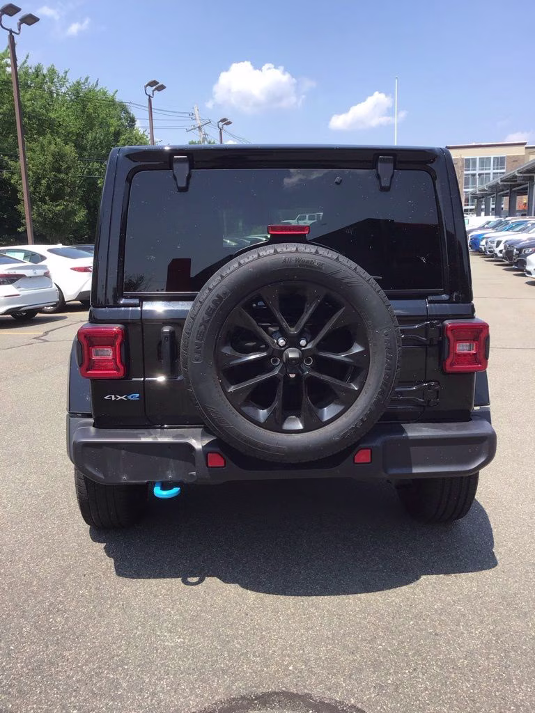2024 Black Clearcoat Jeep Wrangler Sahara 4xe 4X4 SUV