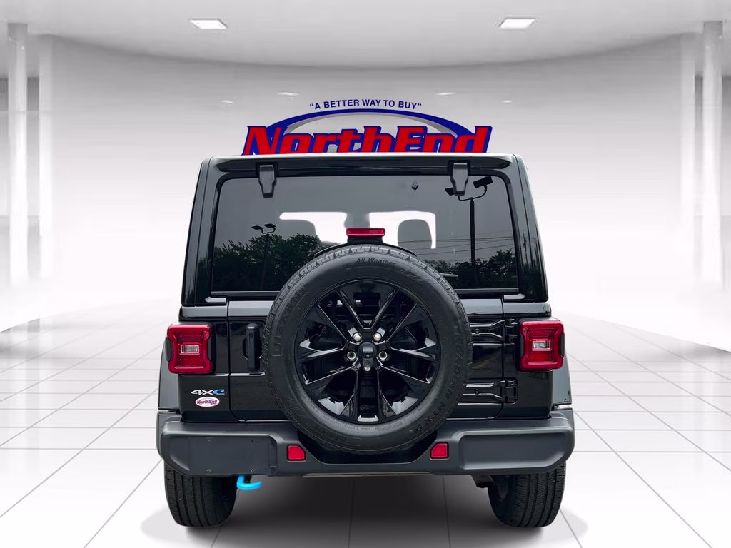 2024 Black Clearcoat Jeep Wrangler Sahara 4xe 4X4 SUV