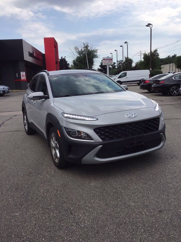 2023 Cyber Silver Hyundai Kona SEL AWD SUV