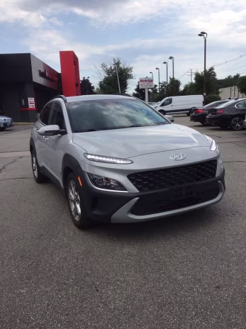 2023 Cyber Silver Hyundai Kona SEL AWD SUV
