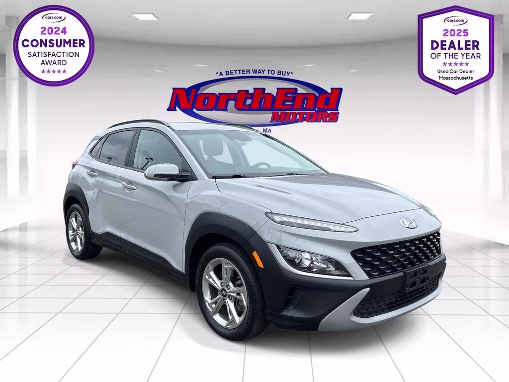 2023 Cyber Silver Hyundai Kona SEL AWD SUV