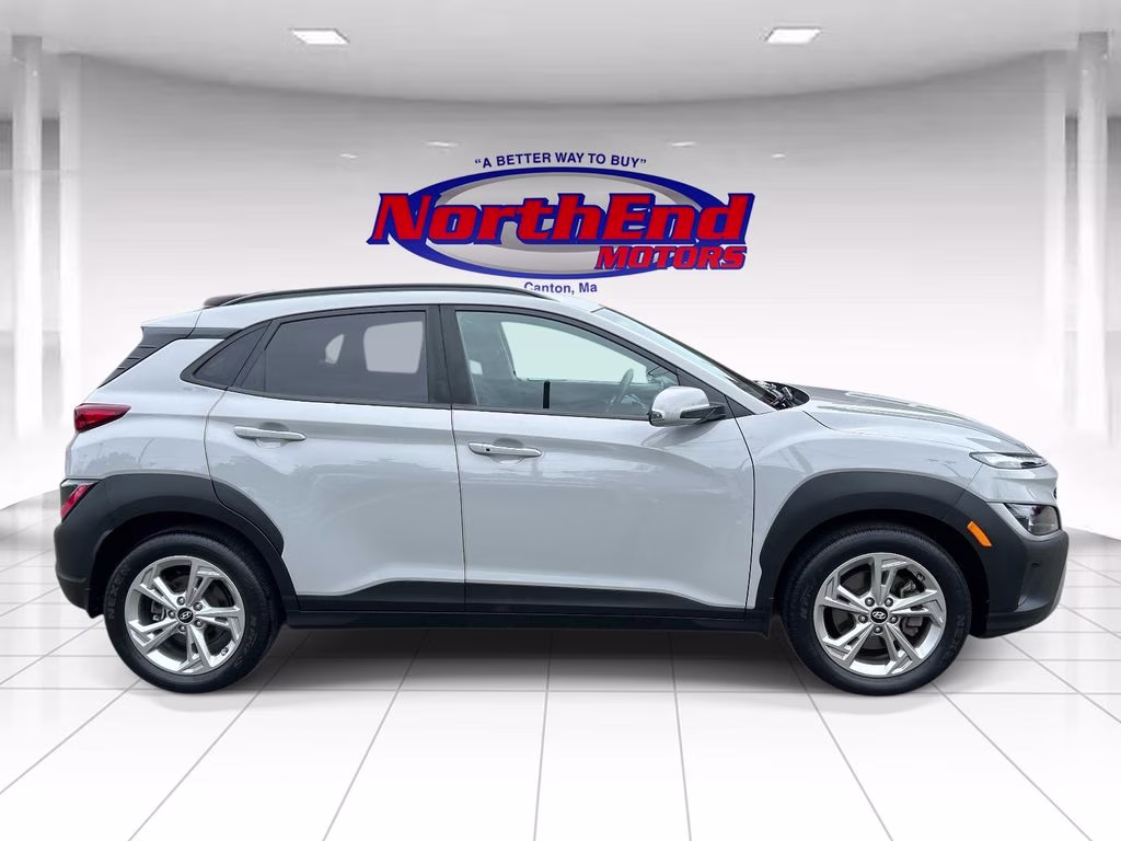 2023 Cyber Silver Hyundai Kona SEL AWD SUV