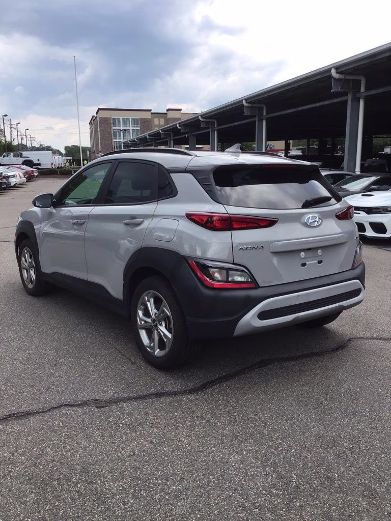 2023 Cyber Silver Hyundai Kona SEL AWD SUV