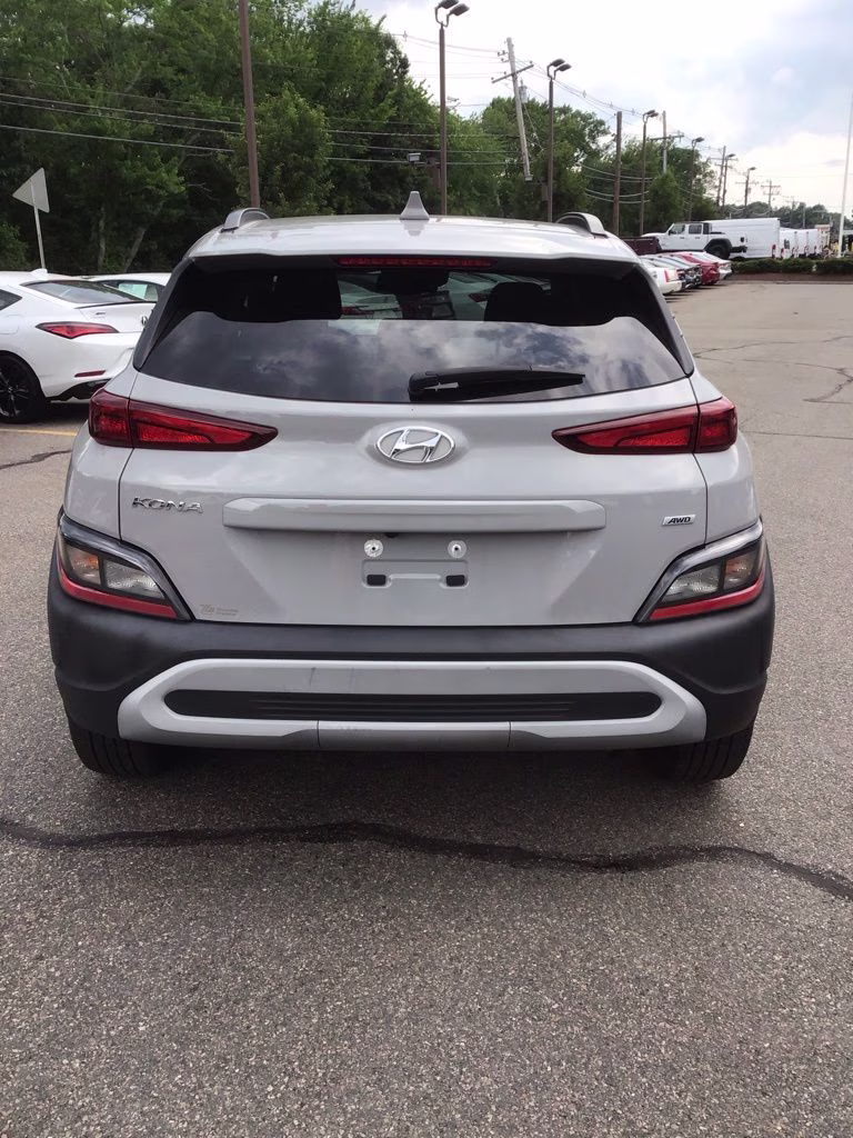 2023 Cyber Silver Hyundai Kona SEL AWD SUV