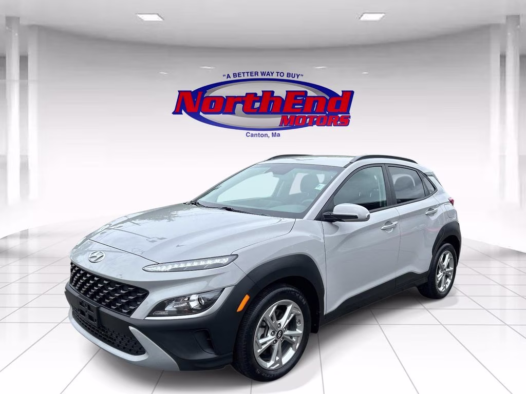 2023 Cyber Silver Hyundai Kona SEL AWD SUV