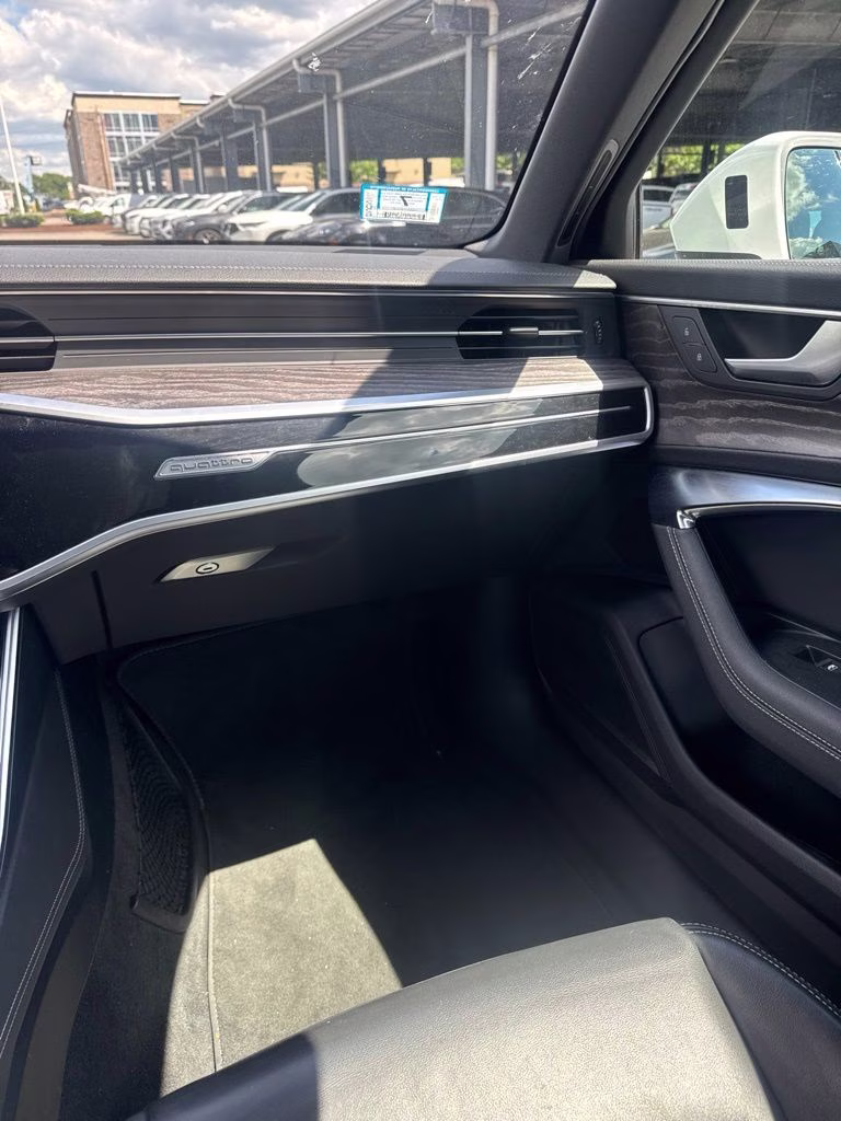 2024 White Audi A6 45 Premium Plus AWD Sedan