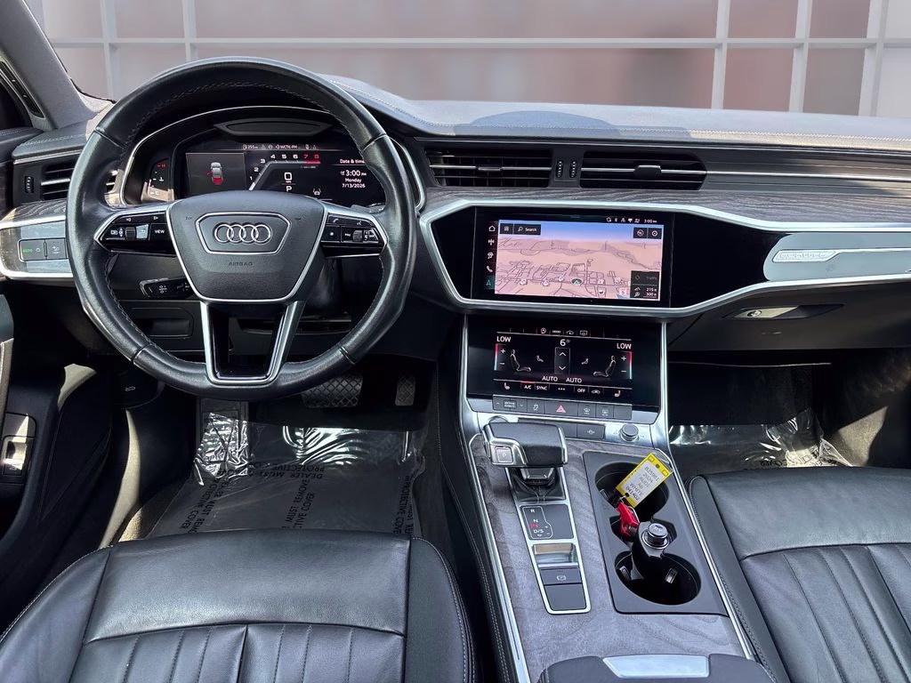 2024 White Audi A6 45 Premium Plus AWD Sedan
