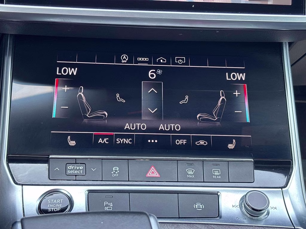 2024 White Audi A6 45 Premium Plus AWD Sedan