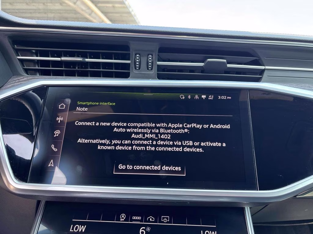 2024 White Audi A6 45 Premium Plus AWD Sedan