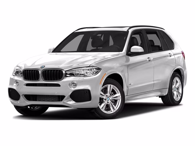 2016 White Metallic BMW X5 xDrive50i AWD SUV