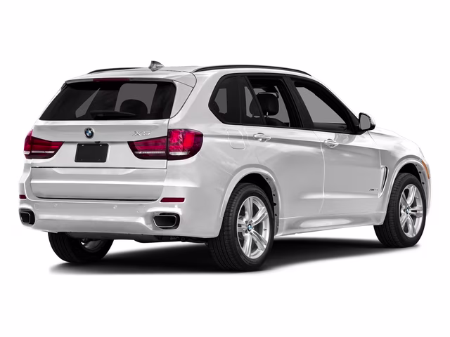 2016 White Metallic BMW X5 xDrive50i AWD SUV