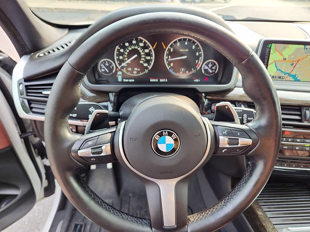 2016 White Metallic BMW X5 xDrive50i AWD SUV
