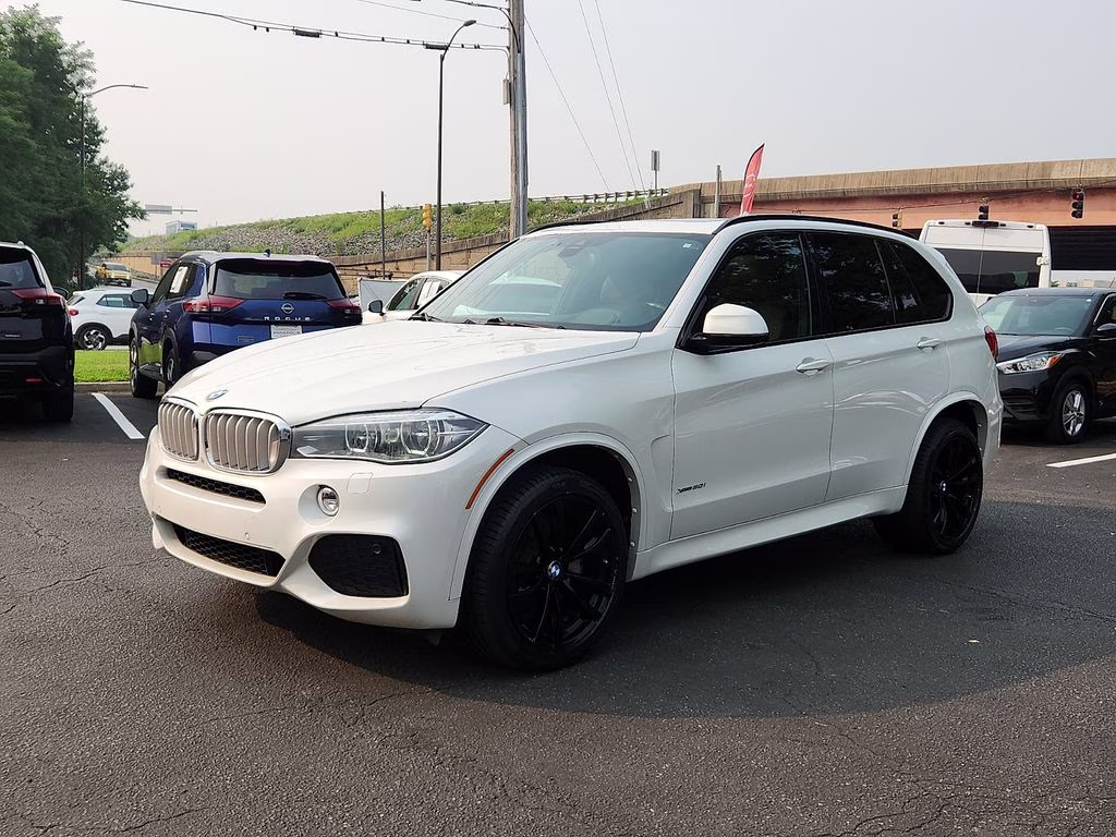 2016 White Metallic BMW X5 xDrive50i AWD SUV