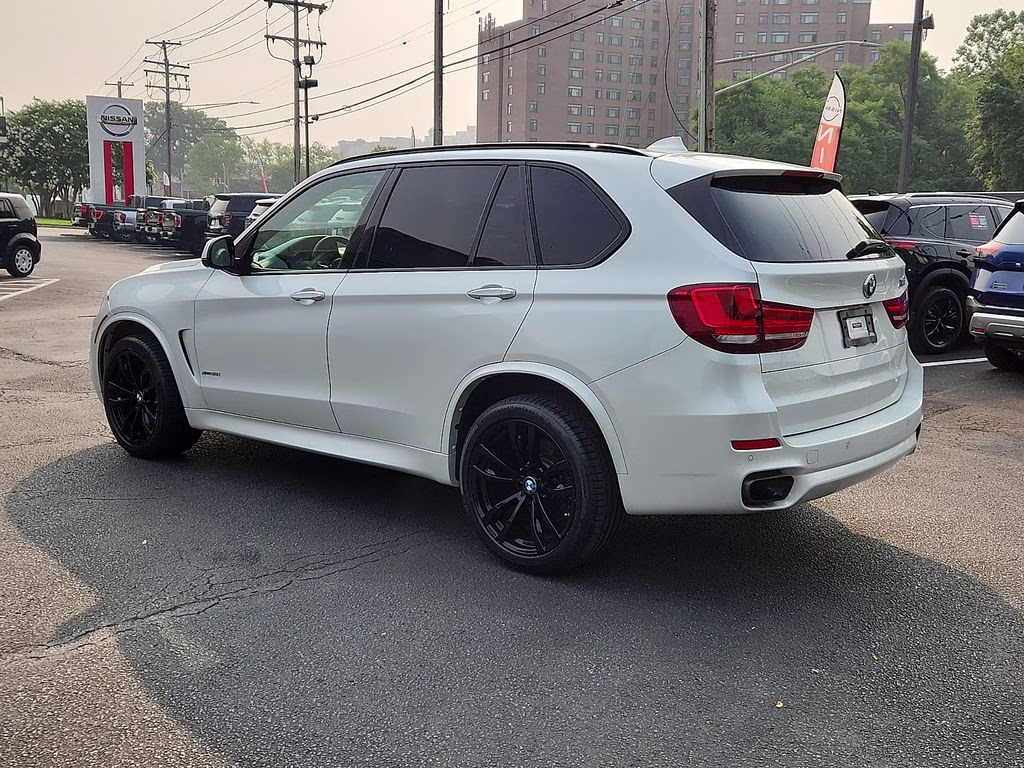 2016 White Metallic BMW X5 xDrive50i AWD SUV