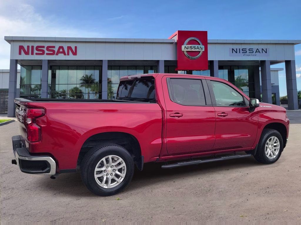 2022 Cherry Red Tintcoat Chevrolet Silverado 1500 LTD LT 4X4 Truck