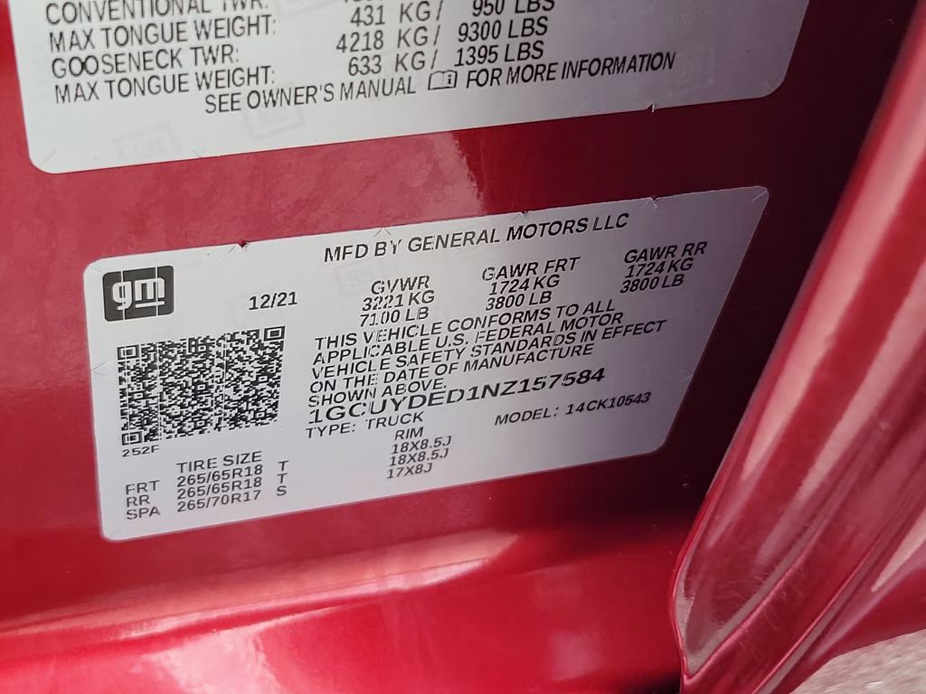 2022 Cherry Red Tintcoat Chevrolet Silverado 1500 LTD LT 4X4 Truck