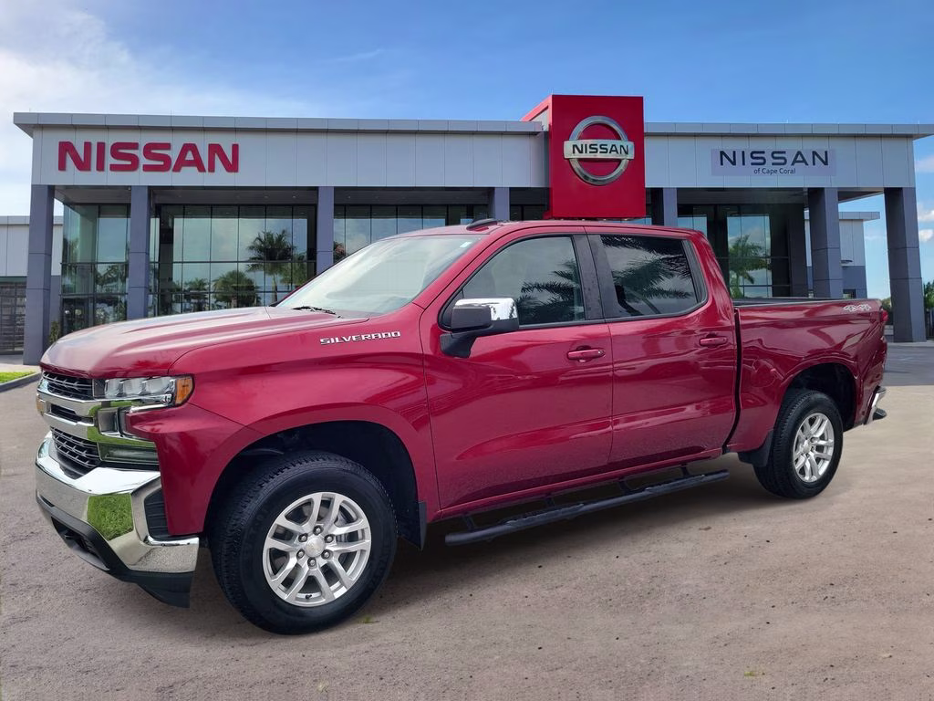 2022 Cherry Red Tintcoat Chevrolet Silverado 1500 LTD LT 4X4 Truck