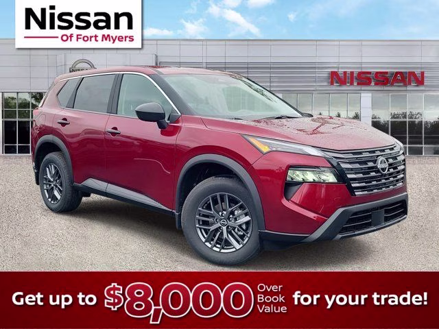 2026 Scarlet Ember Tintcoat Nissan Rogue S FWD SUV