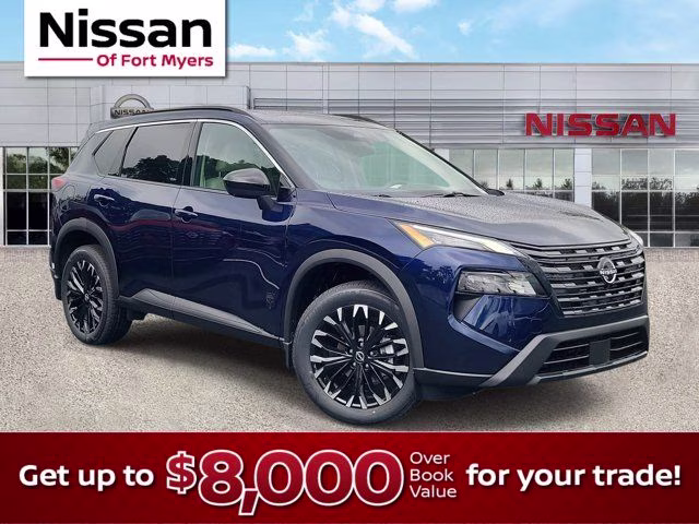 2026 Deep Ocean Blue Pearl Nissan Rogue Dark Armor FWD SUV