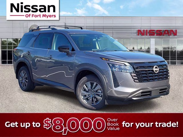 2026 Gun Metallic Nissan Pathfinder SV FWD SUV