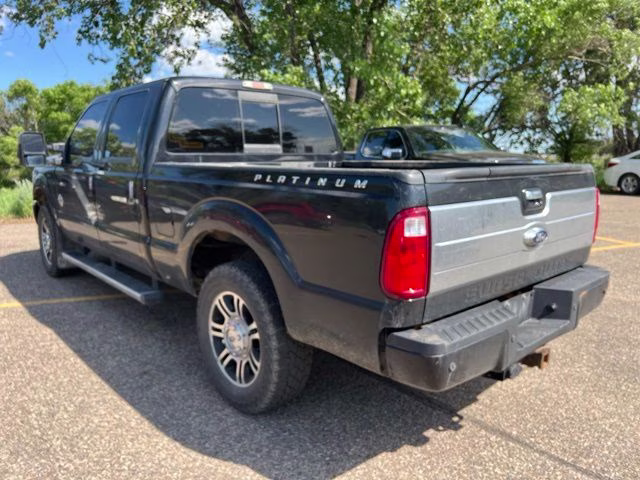 2014 Tuxedo Black Metallic Ford Super Duty F-250 SRW Platinum 4X4 Truck